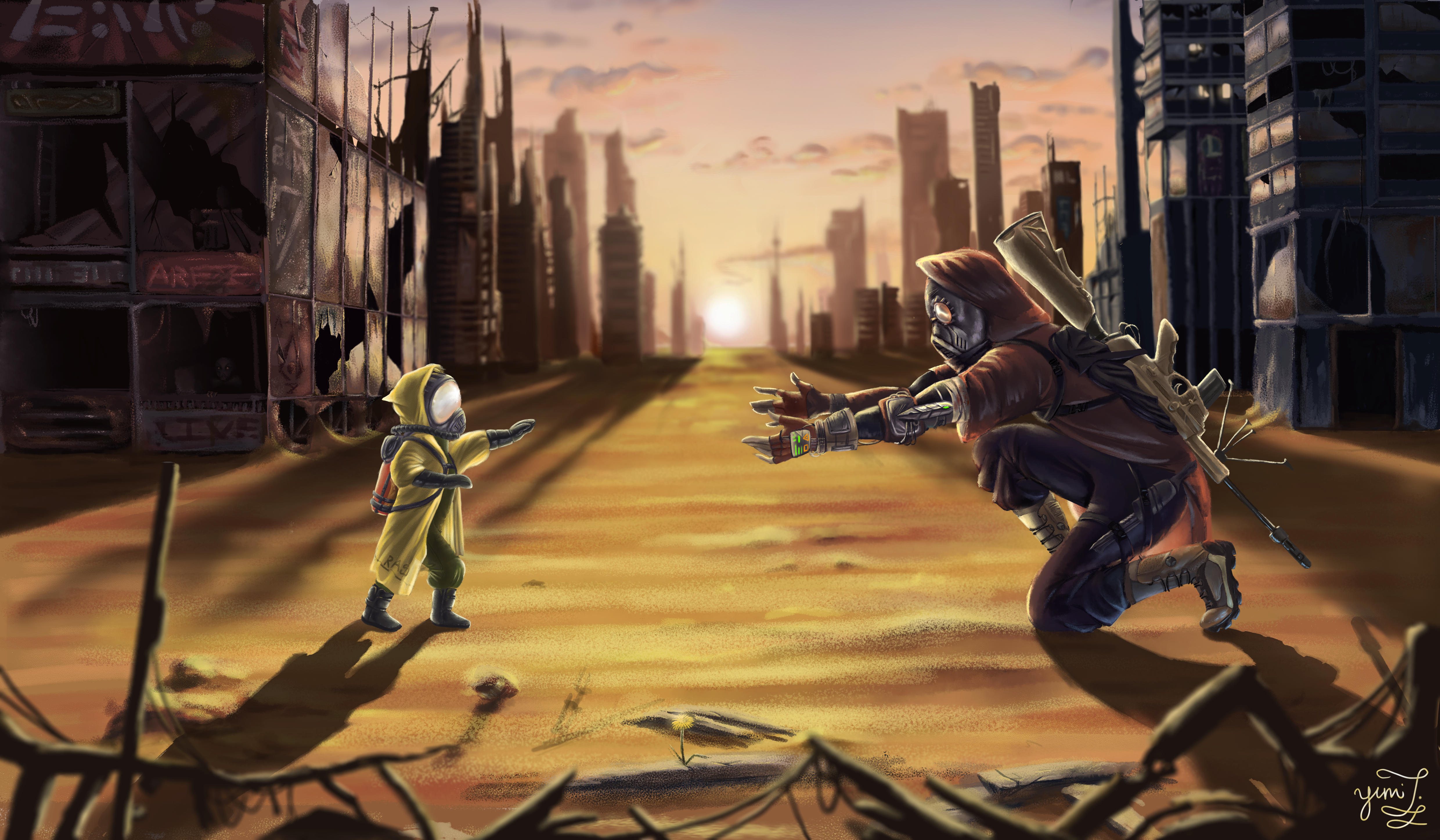 Environment & Anatomy Concept Art